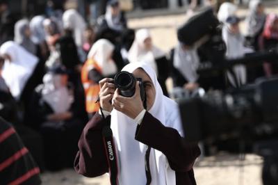 عکاسی خبری در سرزمین های اشغالی فلسطین 